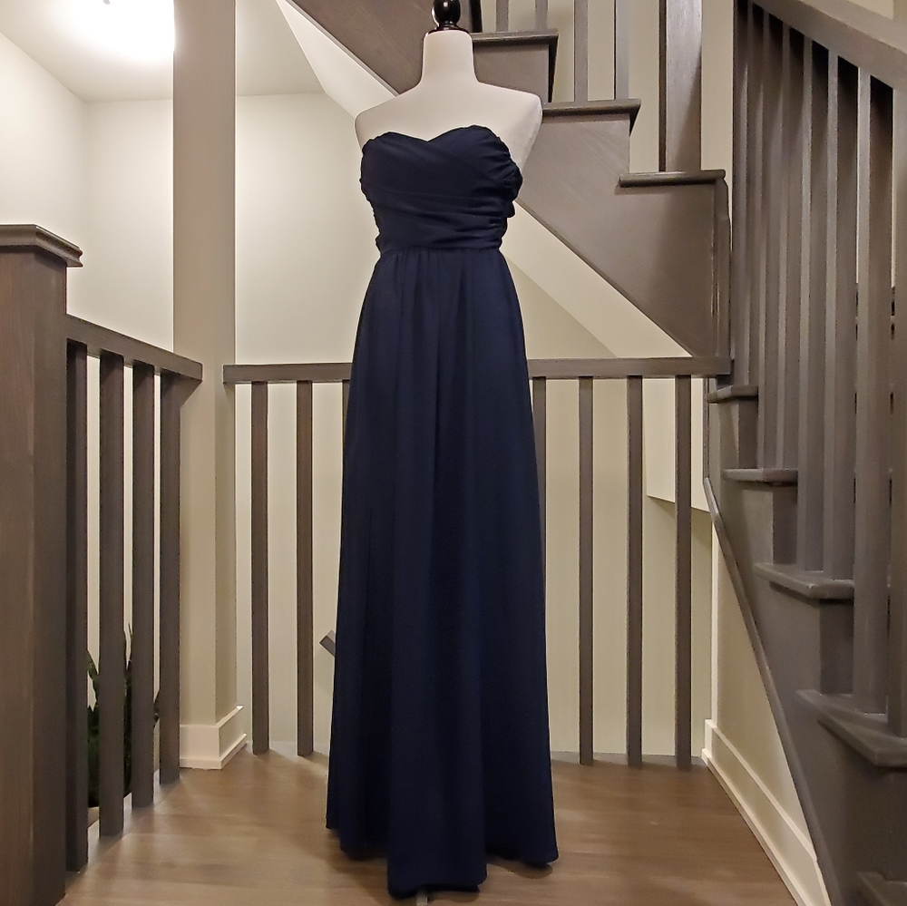 Long strapless gown (xs)